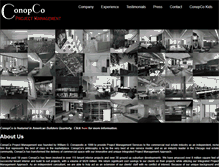 Tablet Screenshot of conopco.com
